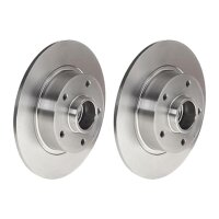 2 Bremsscheiben voll Ø 260 mm 8 mm BREMBO für...