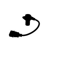 Impulsgeber Kurbelwelle mit Kabel 3 Kontakte NTK für VOLVO 760