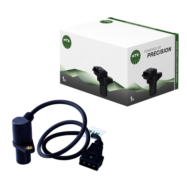 Pulse generator crankshaft 3-pole with cable NTK for e.g. VW GOLF III