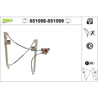 Window lifter front left electric VALEO for SEAT ALTEA XL