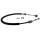 Cable Pull Manual Transmission right METZGER gearshift cable for FIAT PUNTO