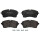Brake pad set disc brake 19 mm BREMBO for e.g. JAGUAR E-PACE