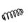 Suspension Spring rear axle coil spring Ø 12 mm EIBACH for AUDI A4 and others