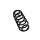 Suspension Spring rear axle coil spring Ø 12 mm EIBACH for AUDI A4 and others