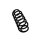 Suspension Spring rear axle coil spring Ø 11.5 mm EIBACH for e.g. VW GOLF