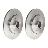 2 brake discs full Ø 274 mm 11 mm BREMBO for...