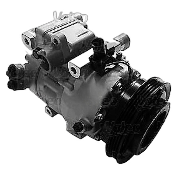 Air Conditioning Compressor 12 V R 134a Ø 125 mm VALEO for HYUNDAI MATRIX