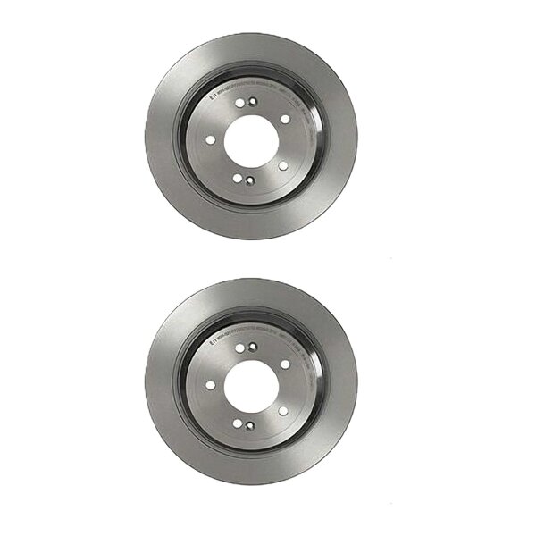 2 Bremsscheiben voll Ø 302 mm 10 mm beschichtet BREMBO für u.a. HYUNDAI TUCSON