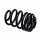 Suspension Spring Rear Axle Coil Spring Ø 17 mm EIBACH for various vehicles