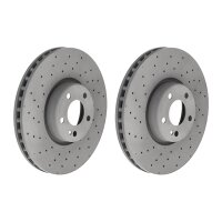2 brake discs Ø 342 mm 32 mm BREMBO for...
