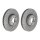 2 brake discs Ø 342 mm 32 mm BREMBO for MERCEDES-BENZ E-CLASS and others
