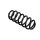 Suspension Spring rear coil spring Ø 12 mm EIBACH for PEUGEOT 307 and others