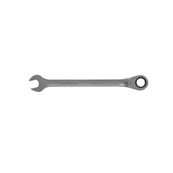 Open-end wrench with ring ratchet UD profile 10 mm GEDORE BLUE