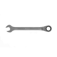 Open-end spanner with ring ratchet, UD profile, 17 mm...