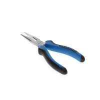 Flat round nose pliers 140 mm 2K handle GEDORE 8132-140 JC