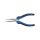 Flat round nose pliers 140 mm 2K handle GEDORE 8132-140 JC