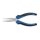 Flat round nose pliers 160 mm 2K handle GEDORE 8132-160 JC