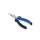 Flat round nose pliers 160 mm 2K handle GEDORE 8132-160 JC