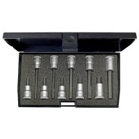 Schraubendreher-Satz 3/8 10-teilig Innen-6-kant 4-10mm...