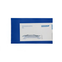 Double Fork WrenchSet 10-piece chrome plated GEDORE Professional Tool Expertise