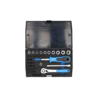 Steckschlüssel-Satz 1/4 37-teilig UD-IN-IS-PH-PZ-TX...