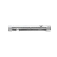 Double socket wrench, hollow shaft, hexagonal 16x18 mm...