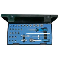 GEDORE BLAU Steckschlüssel-Satz 1/4" 32-teilig...