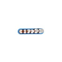 Splinttreiber-Satz, lange Form, 6-teilig im PVC-Halter...