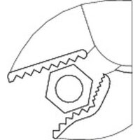 Vise-grip Pliers 45 mm chrome-plated steel 260 mm GEDORE Tool Expertise