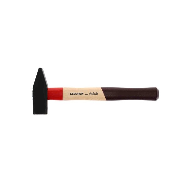 Schlosserhammer ROTBAND-PLUS mit Hickorystiel, 1500 g GEDORE 600 H-1500