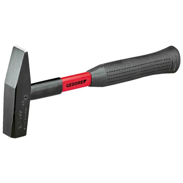 Schlosserhammer mit Fiberglasstiel, 600 g GEDORE 500 F-600