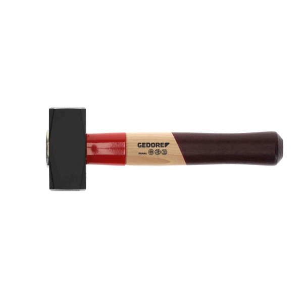 Fäustel ROTBAND-PLUS mit Hickorystiel, 1000 g GEDORE 620 H-1000