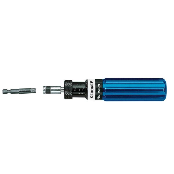 Torque screwdriver type Quickset 4-9 Nm GEDORE QS 9 FH BLUE