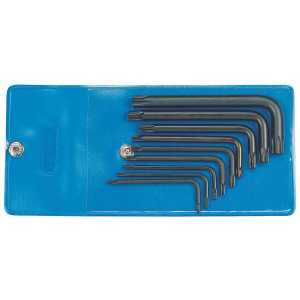 Angle screwdriver set 9 pieces TX T7-T40 GEDORE BLUE