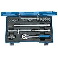 Steckschlüssel-Satz 3/8 17-teilig UD-Profil 6-19mm...