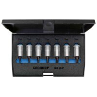 Screwdriver set 3/8\ 7 pieces internal TX T20-50"...