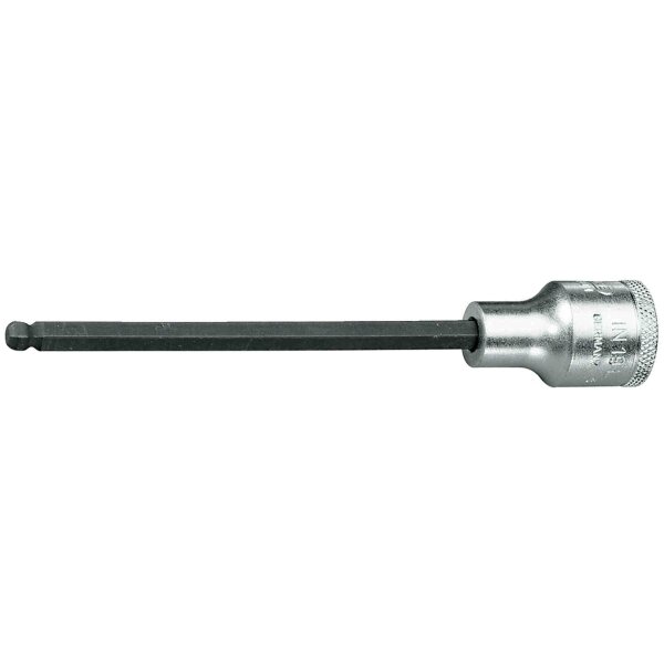 Screwdriver bit 1/2 140 mm hexagon socket 6 mm GEDORE IN 19 LK 6-140