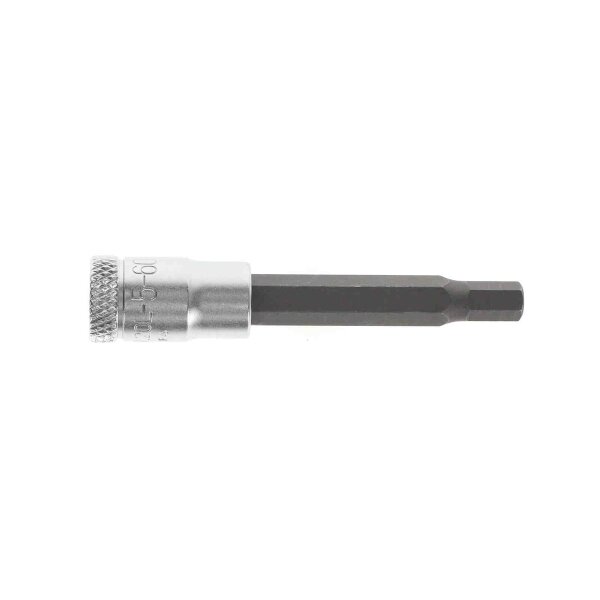 Schraubendrehereinsatz 1/4 lang Innen-6-kant 5mm GEDORE IN 20 L 5-60