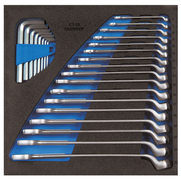 Ring-/Gabelschlüsselsatz Schaumstoff GEDORE Profi Werkzeug Expertise