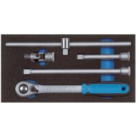 Socket Wrench Set Foam 5-piece GEDORE Professional Tool...