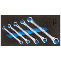 Open-end spanner set in GEDORE 1500 CT1-400 check tool...