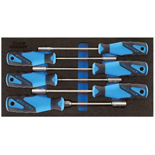 Steckschlüssel-Satz in Check-Tool-Modul GEDORE 1500 CT1-2133