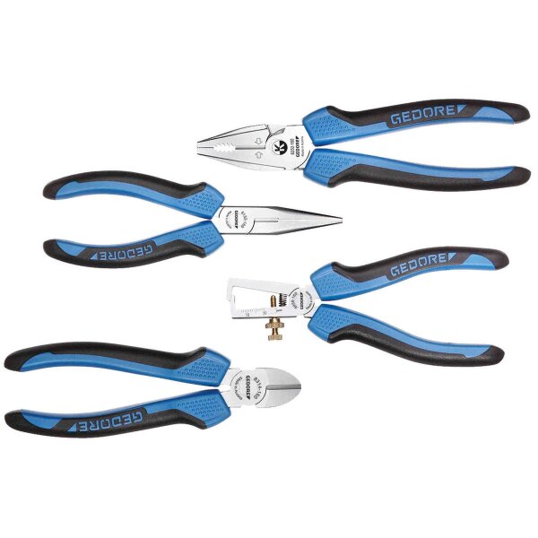 Pliers set, 4-piece GEDORE S 8200 JC