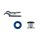 Suspension Kit, springs/shock absorbers Gas Pressure BILSTEIN for PEUGEOT 208 I
