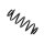 Suspension Spring Front Axle BILSTEIN for e.g. VW Passat