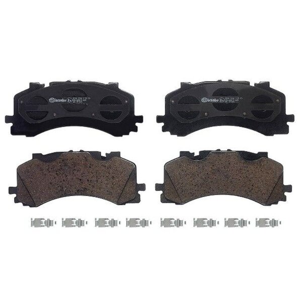 Bremsbelagsatz Scheibenbremse 17 mm BREMBO passend für u.a. AUDI A6
