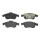 Brake pad set disc brake 19 mm BREMBO for e.g. JEEP RENEGADE