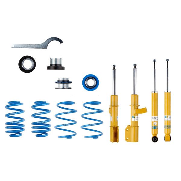 Suspension kit springs dampers gas BILSTEIN B14 PSS for e.g. RENAULT TWINGO III