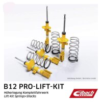 Suspension kit springs dampers 1,160 kg 1,060 kg EIBACH B12 for JEEP and others