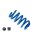 Suspension kit springs dampers gas pressure BILSTEIN B12 for e.g. MB C-CLASS
